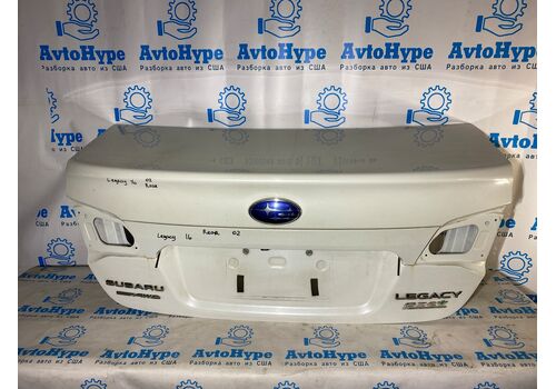 Крышка багажника Subaru Legacy 15-19 белый перламутр (02) 57509AL00A9P