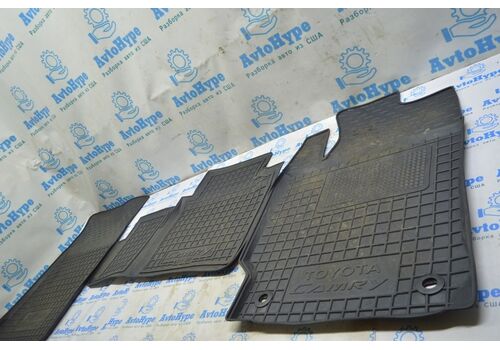 Коврик салона передний левый Toyota Camry v50 12-14 usa резина, черн PT908-03120-20