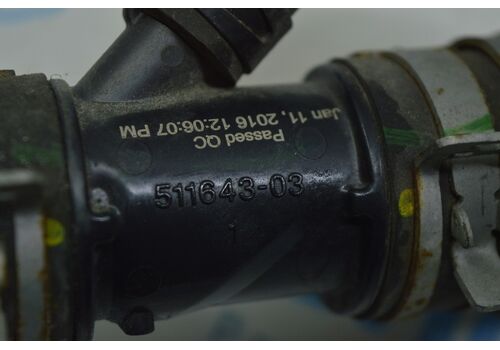 Патрубок охлаждения нижний двойной Acura MDX 15-20 19504-5J2-A50