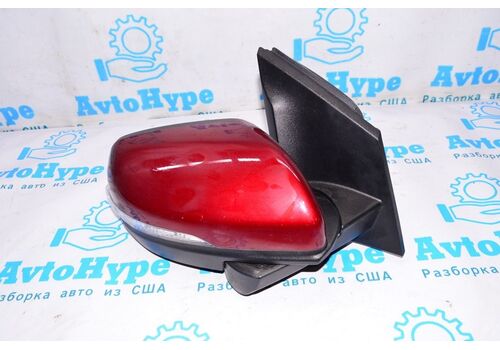 Зеркало боковое правое Ford Edge 16- с индикатором BSM (04) красный цвет RR 9пин FT4Z-17682-EB
