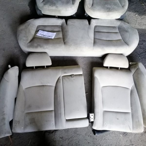 Задний ряд сидений (2 ряд) Kia Optima 11-15 тряпка беж (02) 5/10 89100-4C530AWA