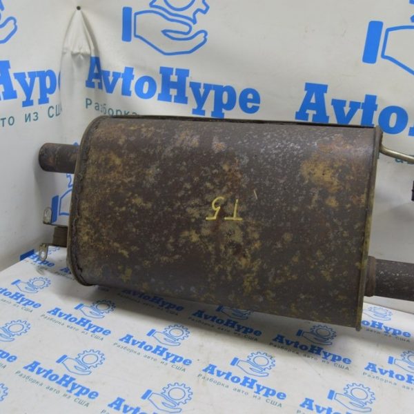 Глушитель передняя часть с бочкой VW Multivan T5 09-15 2.0d (01) ржавчина 7E0253209F