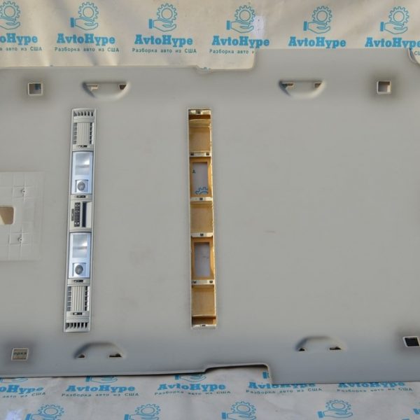 Обшивка потолка  без люка VW Multivan T5 09-15 задняя, серая (01) под монитор 7H5867499FQ6K8