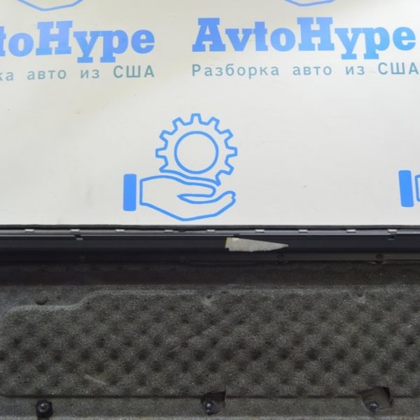 Шторка двери зад лев VW Multivan T5 09-15 черн 7H5861313B 75R