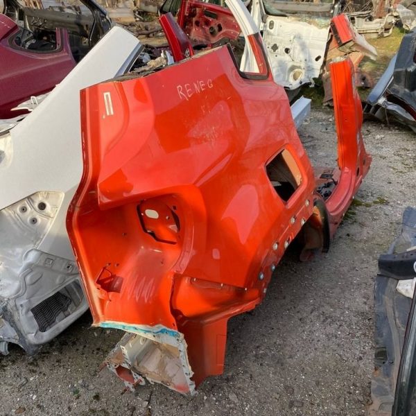 Четверть крыло задняя правая Jeep Renegade 15- (03) оранжевый цвет отрезана 68263222AA