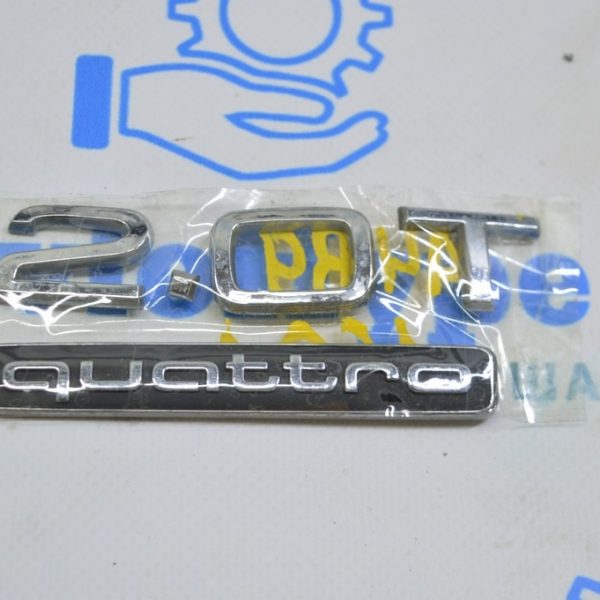 Эмблема надпись quattro Audi A4 B9 17- 8W9853737 2ZZ