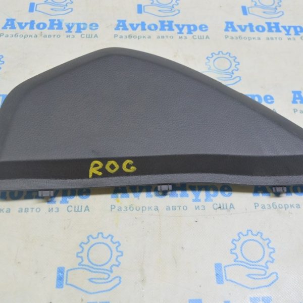 Накладка торпеды боковая левая Nissan Rogue 14-20 черная 684994BA0A