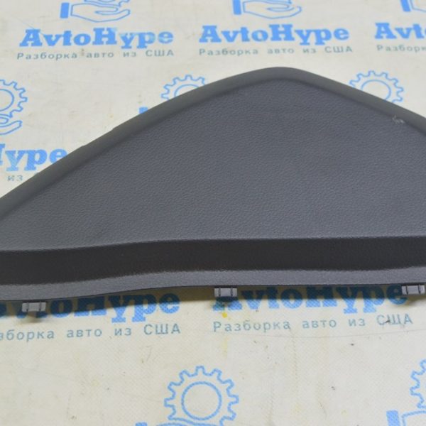 Накладка торпеды боковая правая Nissan Rogue 14-20 черная 684984BA0A