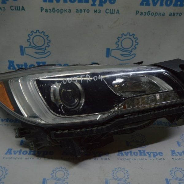 Фара передняя правая Subaru Outback 15-17 голая,дорест, галоген, темная (04) 84001AL02A