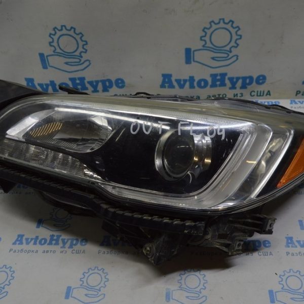 Фара передняя левая Subaru Outback 15-17 дорест, галоген темная (04) 84001AL03A