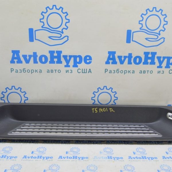 Накладка порога внешн зад прав VW Multivan T5 09-15 черн HIGHLINE (01) царапины 7E5863725B 71N