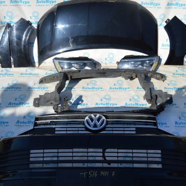 Комплектный перед фары LED капот бампер крылья телевизор Т5-Т6 VW Multivan T6 16-20 (01) черн 7E5807221E GRU