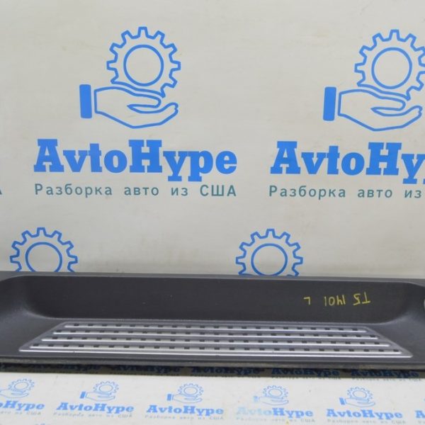 Накладка порога внешн зад лев VW Multivan T5 09-15 черн HIGHLINE 7E5863725B 71N