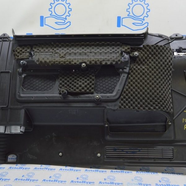 Шторка форточки задняя левая VW Multivan T5 09-15 черн 7H5861329B 75R