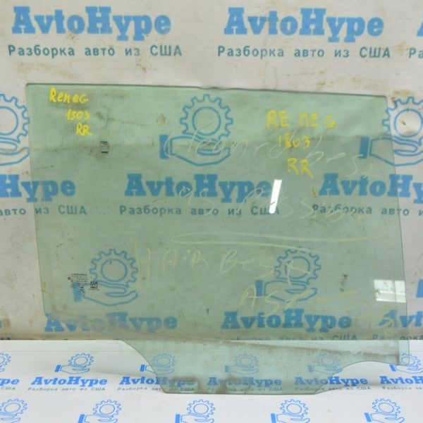 Стекло двери зад прав Jeep Renegade 15- 68256340AA