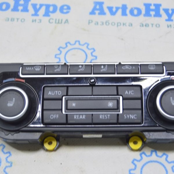 Управление климат-контролем переднее VW Multivan T5 09-15 с подогревом сидений 7E5907040ACWZU