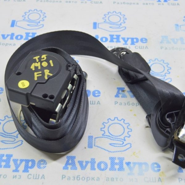 Пассажирский ремень безопасности VW Multivan T5 09-15 черн 7E5857806B RAA