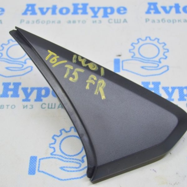 Накладка треугольник зеркала наружняя правая VW Multivan T5 09-15 черн 7H0857538A 9B9