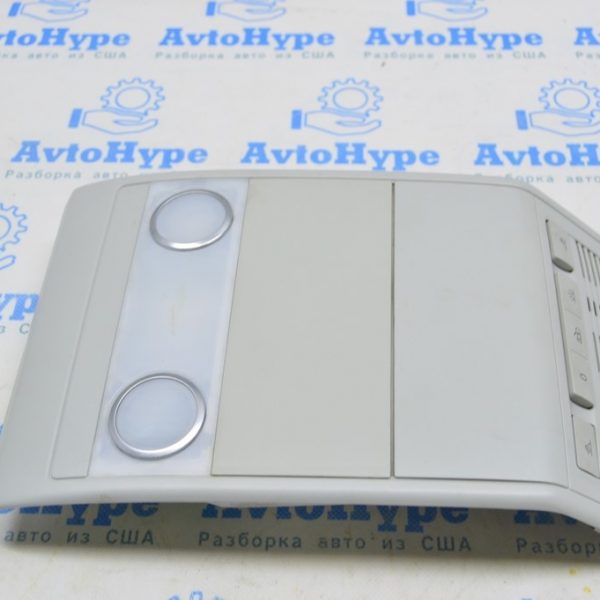 Рамка плафона освещения передняя VW Multivan T5 09-15 серая 7E5868441A Y20