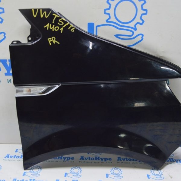 Комплектный перед фары LED капот бампер крылья телевизор Т5-Т6 VW Multivan T6 16-20 (01) черн 7E0821102A