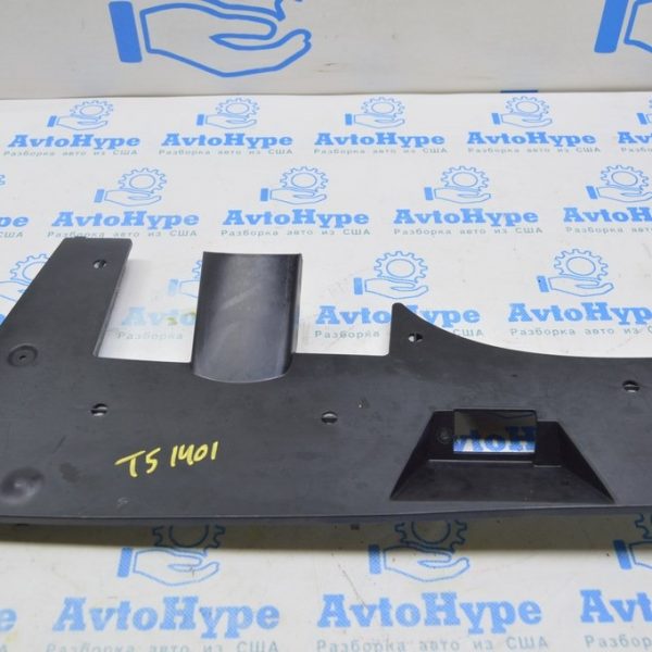 Накладка пространства ног водителя VW Multivan T5 09-15 черн 7H5857503E 9B9