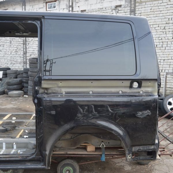 Четверть крыло задняя левая VW Multivan T5 09-15 (01) черная, коротка база 7H1809159BA