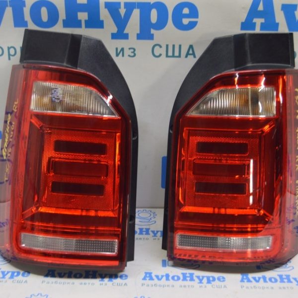 Комплект задних фонарей VW Multivan T6 16-19 LED (01) в плёнке 7E0945207E