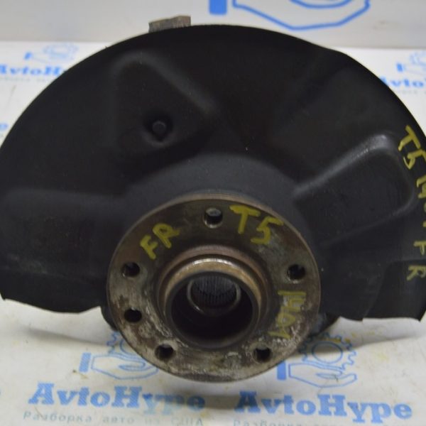 Кожух тормозного диска перед прав VW Multivan T5 09-15 7E0615312A