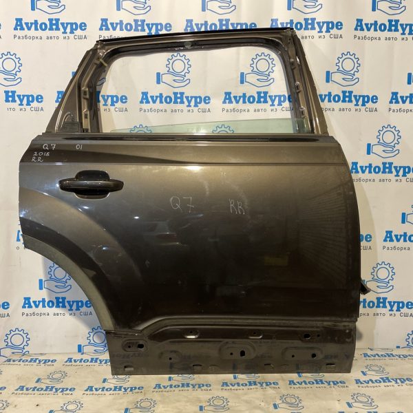 Дверь голая зад прав Audi Q7 4M 15- коричневая
