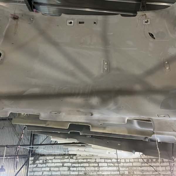 Обшивка потолка Audi Q7 4M 15- серая без люка (01) деф. номер верен