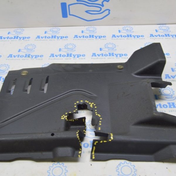 Защита днища правая VW Multivan T5 09-15 вторая (01) нет фрагмента 7E1825312