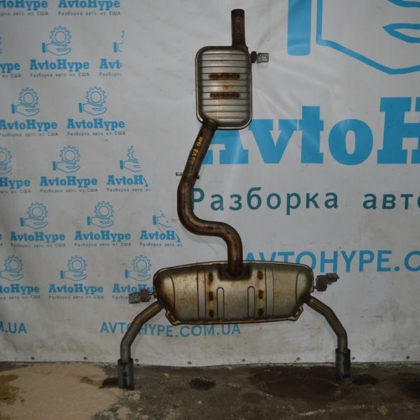 Выпускная трасса средняя часть с бочкой Audi A3 8V 15-20 4d, 5d, 2.0T раздвоенный (01) 8V5-253-609-J