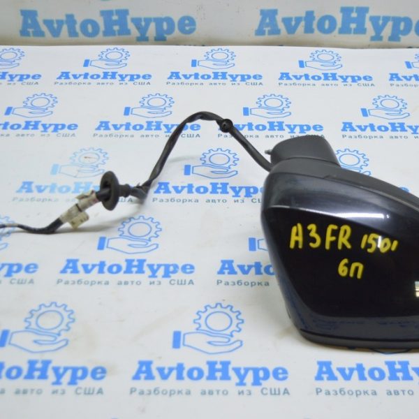 Зеркало боковое правое Audi A3 8V 15-20 4d, 5d 6 пинов, поворотник, подогрев, (01) 8V5-857-41