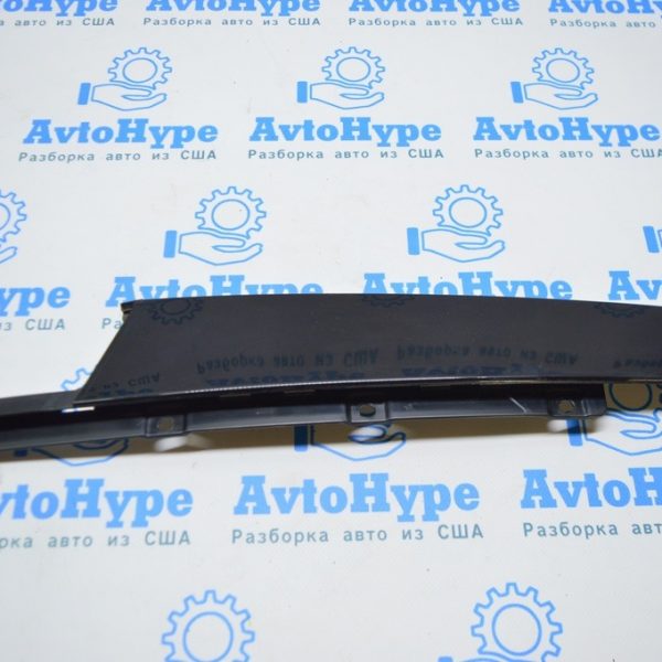 Накладка двери боковая передняя правая Audi A3 8V 15-20 4d, 5d чёрн глянец 8V5-837-902-B-5FQ