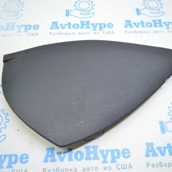 Накладка передней панели правая боковая Audi A3 8V 15-20 4d, 5d черная 8V0-857-086-6PS