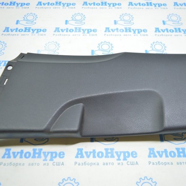 Накладка центральной стойки нижняя левая Audi A3 8V 15-20 4d, 5d, черная 8V5-867-239-4PK