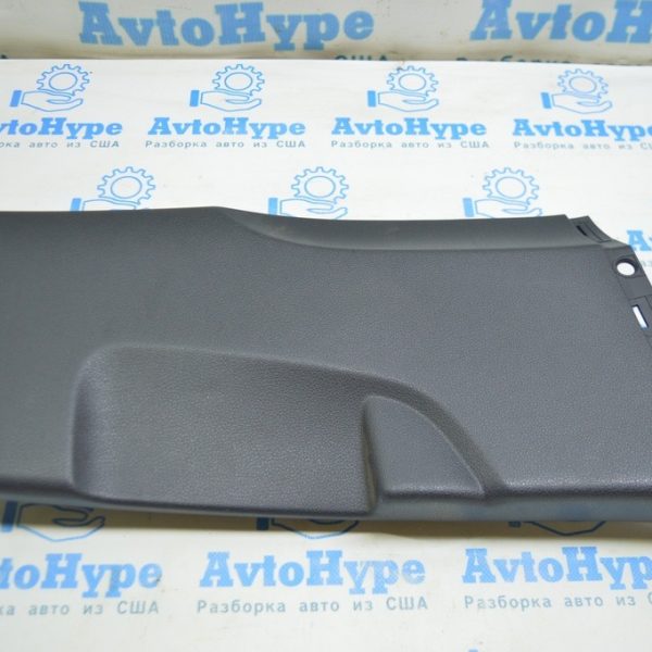 Накладка центральной стойки нижняя правая Audi A3 8V 15-20 4d, 5d, черная 8V5-867-240-4PK