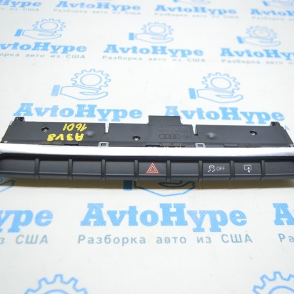 Панель переключателей Audi A3 8V 15-16 4d без парктроников, без drive select 8V0-925-301-AK-NV