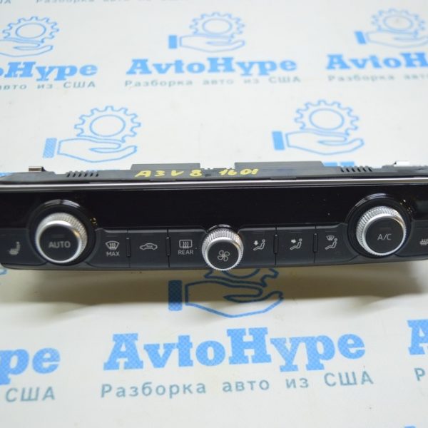 Управление климат-контролем Audi A3 8V 15-17 4d под подогрев сидений 8V0-820-043-D-IMJ