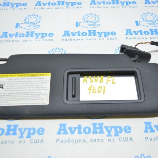 Козырек левый Audi A3 8V 15-16 4d черный 8W0-857-551-B-7C0