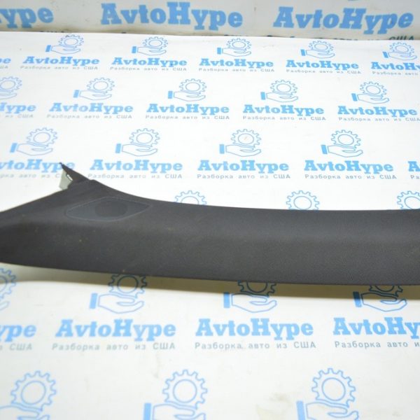 Накладка передней стойки верхняя левая Audi A3 8V 15-20 4d, 5d, черная 8V5-867-233-A-SP8