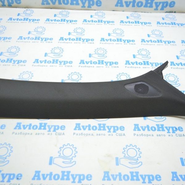 Накладка передней стойки верхняя правая Audi A3 8V 15-20 4d, 5d, черная 8V5-867-234-A-SP8