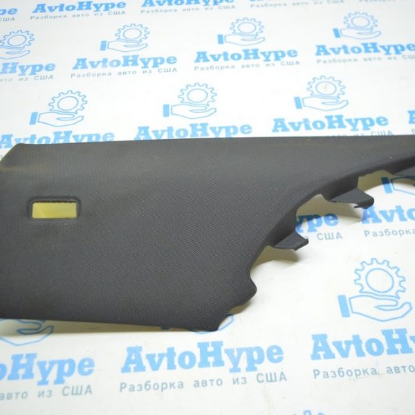 Накладка задней стойки правая верх Audi A3 8V 15-17 4d, 5d, черная 8V5-867-246-SP8