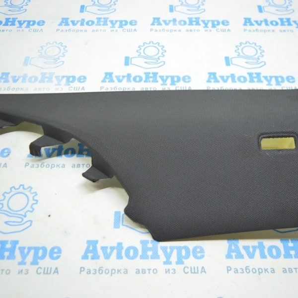 Накладка задней стойки левая верх Audi A3 8V 15-17 4d, 5d, черная 8V5-867-245-SP8