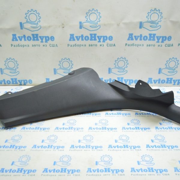 Накладка задней стойки правая низ Audi A3 8V 15-20 4d, 5d, черная, без airbag 8V5-867-768-4PK