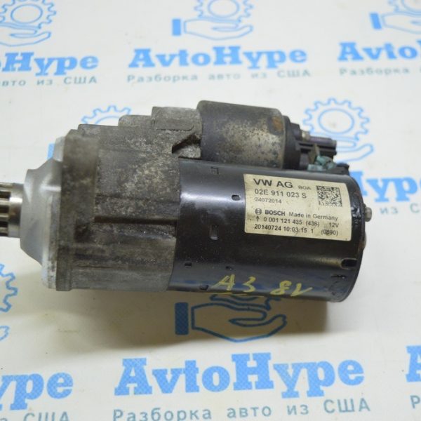 Стартер Audi A3 8V 15-18 1.8T, 2.0T (01) 02E-911-023-S