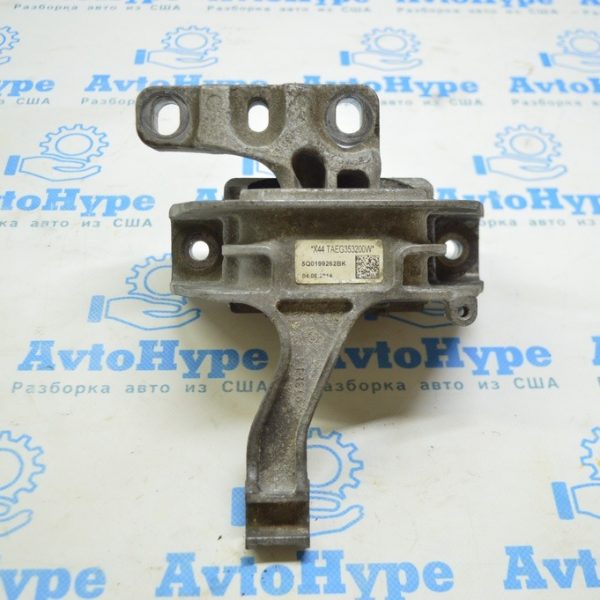 Подушка двигателя правая Audi A3 8V 15-19 4d, 1.8T, 2.0T 5Q0-199-262-BK