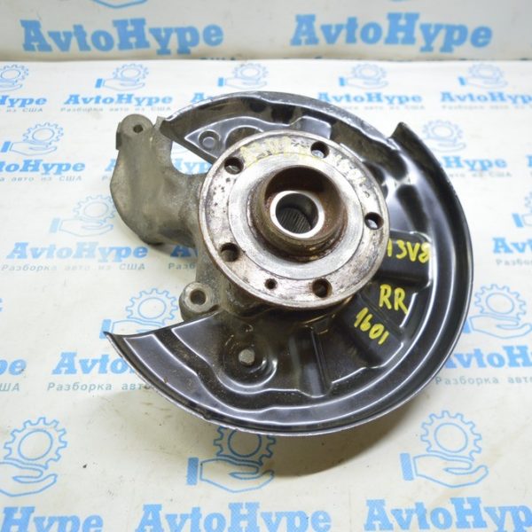 Ступица задняя правая Audi A3 8V 15-20 AWD 2.0T 8V0-598-625-B