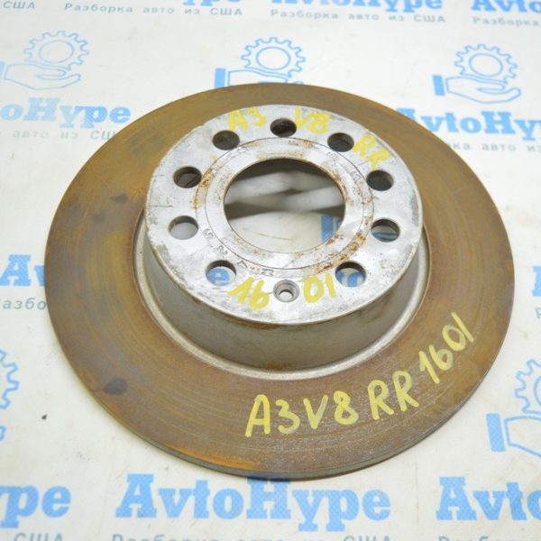 Диск тормозной задний правый Audi A3 8V 15-20 5Q0-615-601-D