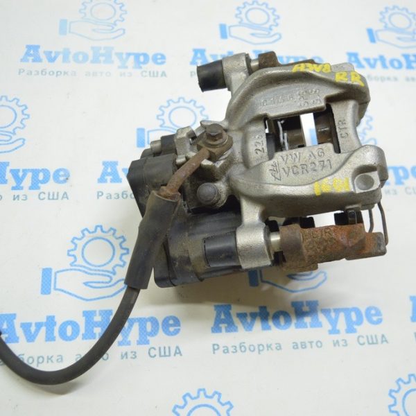 Суппорт задний правый Audi A3 8V 15-20 электро 8V0-615-424-D